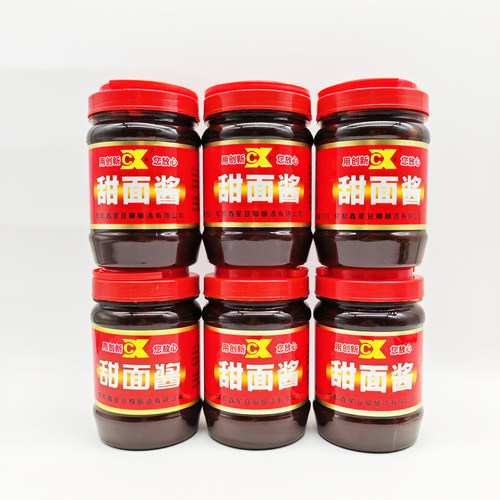 创新甜面酱350g*24瓶整箱重庆杂酱面酸辣粉卤肉卷美味烤鸭蘸酱 - 图1