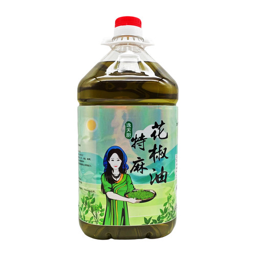 逸天厨花椒油5L洪雅特产大桶餐饮商用汉源特麻青花椒油火锅凉拌 - 图3