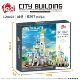 World Street Scene Tiananmen Yellow Crane Tower Children's Toys
