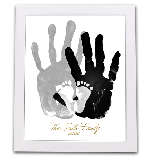 Памятный отпечаток рук для влюбленных, подарок на день рождения