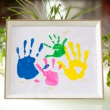 Памятный отпечаток рук для влюбленных, сувенир, фоторамка, DIY, подарок на день рождения, граффити