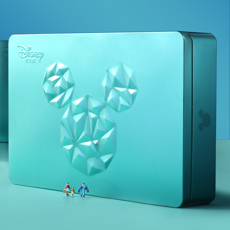 迪士尼年货零食特产幸运星饼干曲奇蛋卷礼盒过年送礼点心糕点520g,淘宝优惠券,粉丝福利购,淘宝优惠卷