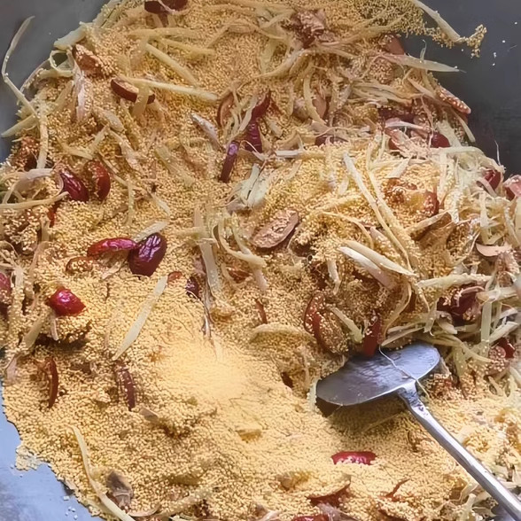 姜枣茶炒熟小米红枣姜丝茶陈皮紫苏姜米三伏天茶饮铁锅炒焦枣烤茶,淘宝优惠券,粉丝福利购,淘宝优惠卷