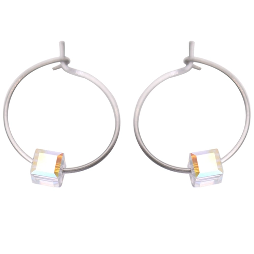 Универсальные модные серьги, серебро 925 пробы, популярно в интернете