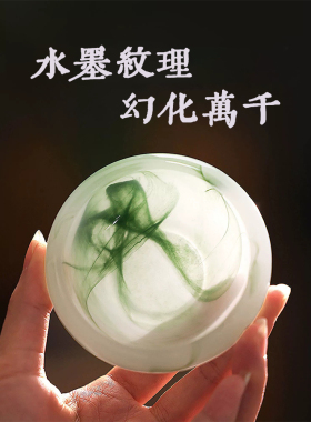 琉璃玉石盘香炉香薰茶道香器沉香檀香文房熏香摆件珐琅彩打篆香炉