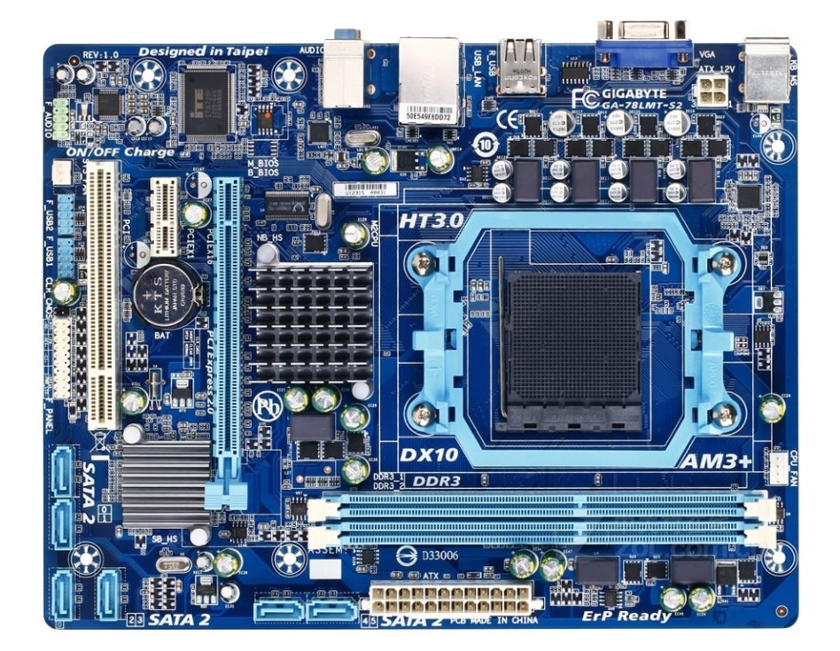 Gigabyte/技嘉 MA78LM-S2 AM3/AM3+ DDR3集显小板电脑主板充新-图3