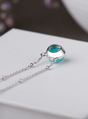 复古风汉服锁骨链吊坠