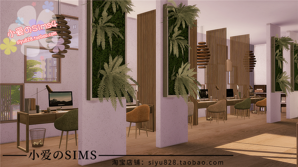 模拟人生4Sim4成品房屋mods工作室空间剧场578# | 30x30 |-1.87版 - 图1
