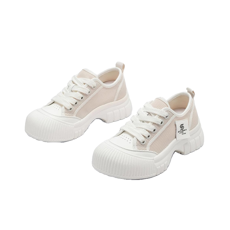 St&Sat/星期六夏季圆头网面系带增高厚底深口单鞋女SS32112D26,淘宝优惠券,粉丝福利购,淘宝优惠卷