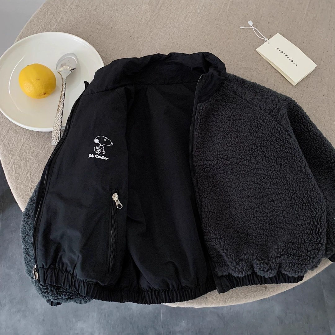 儿童外套男加绒2025冬季新款小童外搭棉袄洋气宝宝卡通棉衣女加厚,淘宝优惠券,粉丝福利购,淘宝优惠卷