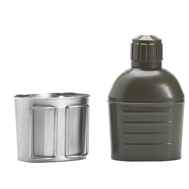 军迷不锈钢户外多功能保温水壶便携式军旅专用双层新式饭盒烧水壶,淘宝优惠券,粉丝福利购,淘宝优惠卷