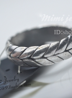 丹麦仿古做旧质感中性风戒指