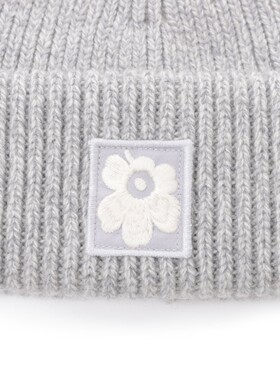 异族日本代购 芬兰 Marimekko 2025秋女士保暖全羊毛针织帽毛线帽