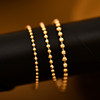 Korean authentic popular 14k gold ring gold
