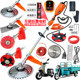 24v portable brushless portable lawn mower with high power