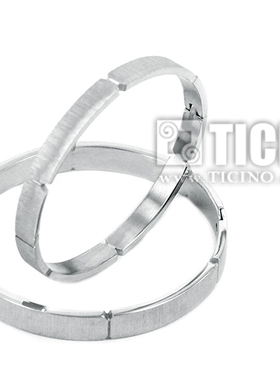 节节高拉丝情侣手镯热卖新品