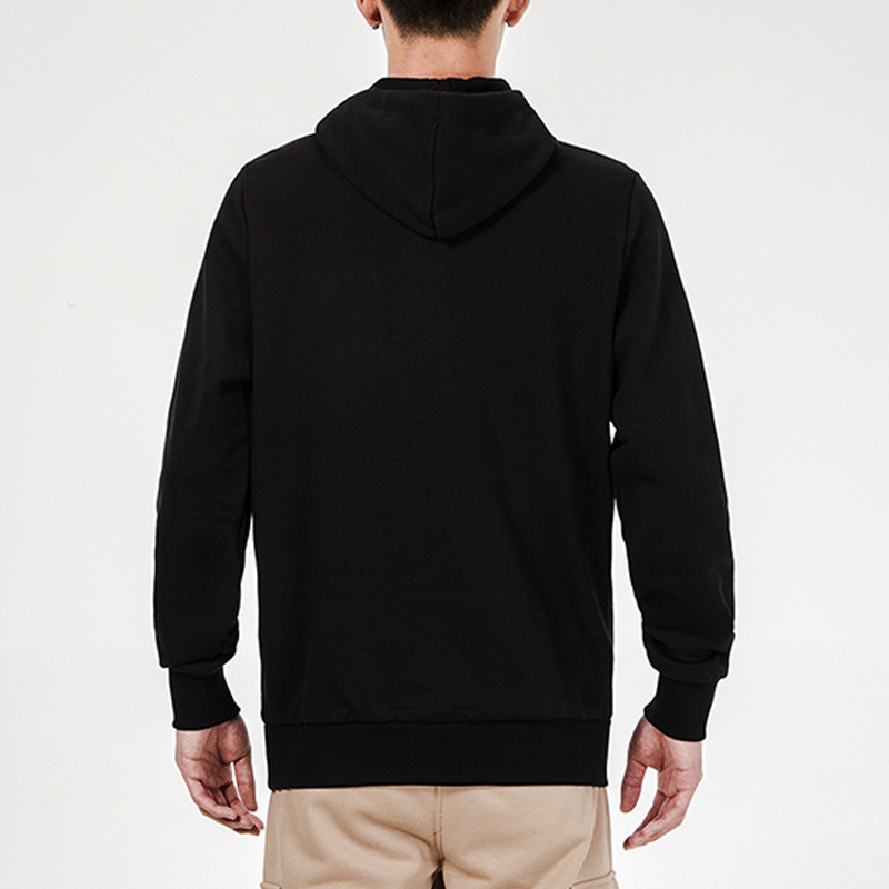 正品PUMA彪马男装运动卫衣 金标LOGO连帽休闲套头衫531370-56-01 - 图1