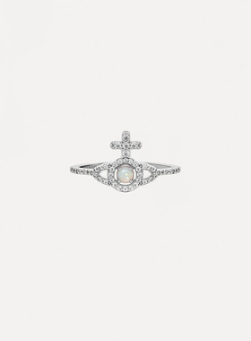 欧泊戒指西太后925银欧美