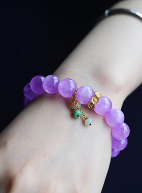 一斤钻戒天然原矿紫锂辉