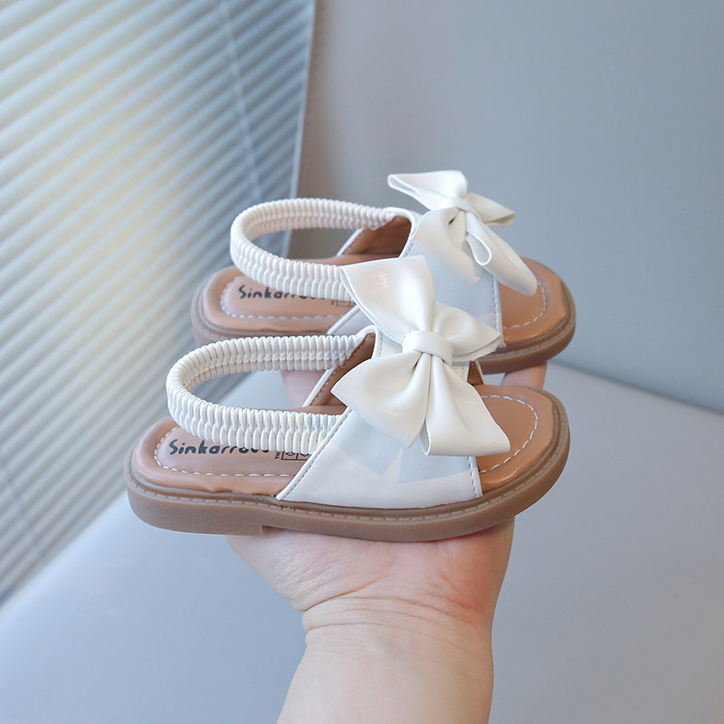 2025夏季新款女童蝴蝶结时尚凉鞋儿童鞋子公主鞋软底防滑鞋沙滩鞋,淘宝优惠券,粉丝福利购,淘宝优惠卷