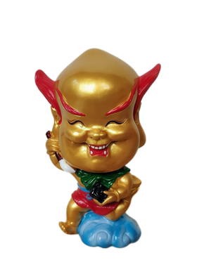 文昌星魁星点斗树脂书桌车载摆件