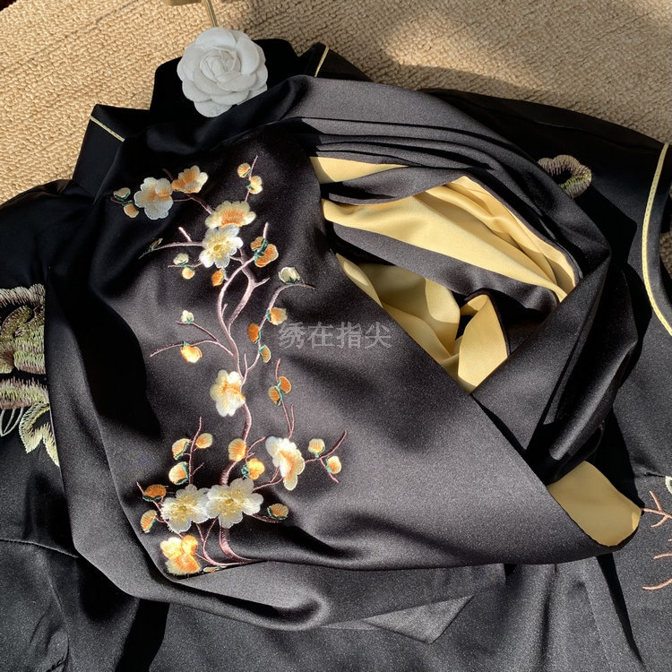 亏本促销苏州刺绣苏绣真丝围巾喜上眉梢出国礼品长女丝巾苏州特产,淘宝优惠券,粉丝福利购,淘宝优惠卷