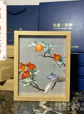 非遗100%纯手工苏绣摆台高性价比