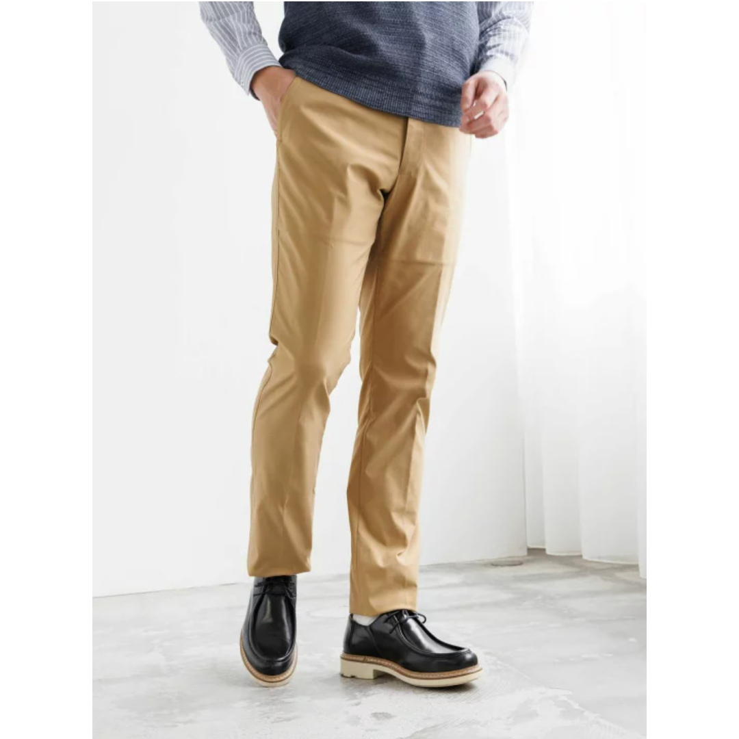 日单男装品牌春秋新款时尚休闲商务百搭金属扣西装裤休闲裤29071 - 图2