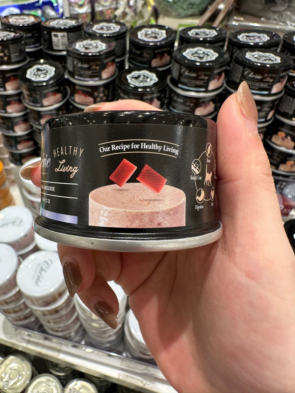 港购 台湾Cherie經典慕絲貓主食罐(雞肉+南瓜)80g,淘宝优惠券,粉丝福利购,淘宝优惠卷