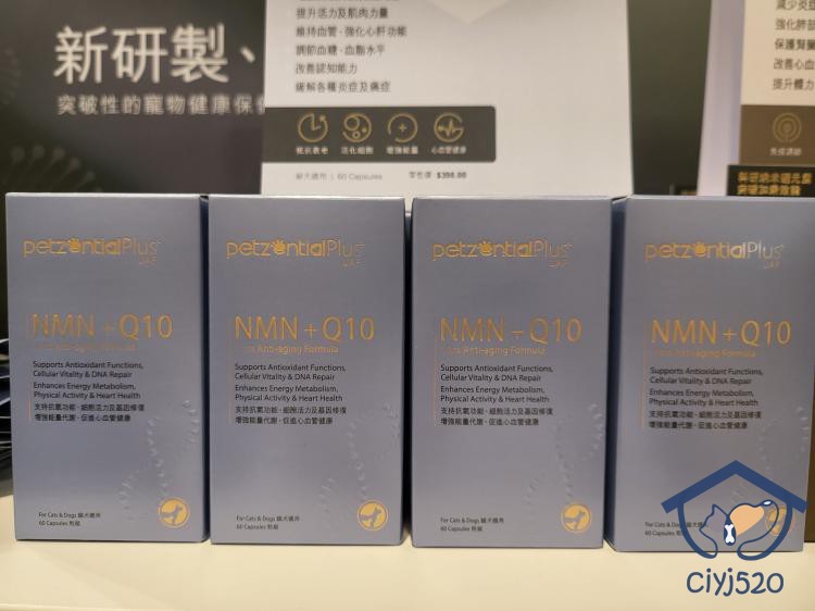 港购 加拿大Petzential plus宠物nmn+q10虫草纳米硒提升免疫力癌 - 图1