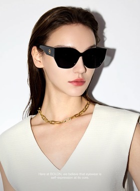 【杨紫同款】暴龙眼镜新款猫眼偏光太阳镜女百搭防晒墨镜潮BL3189