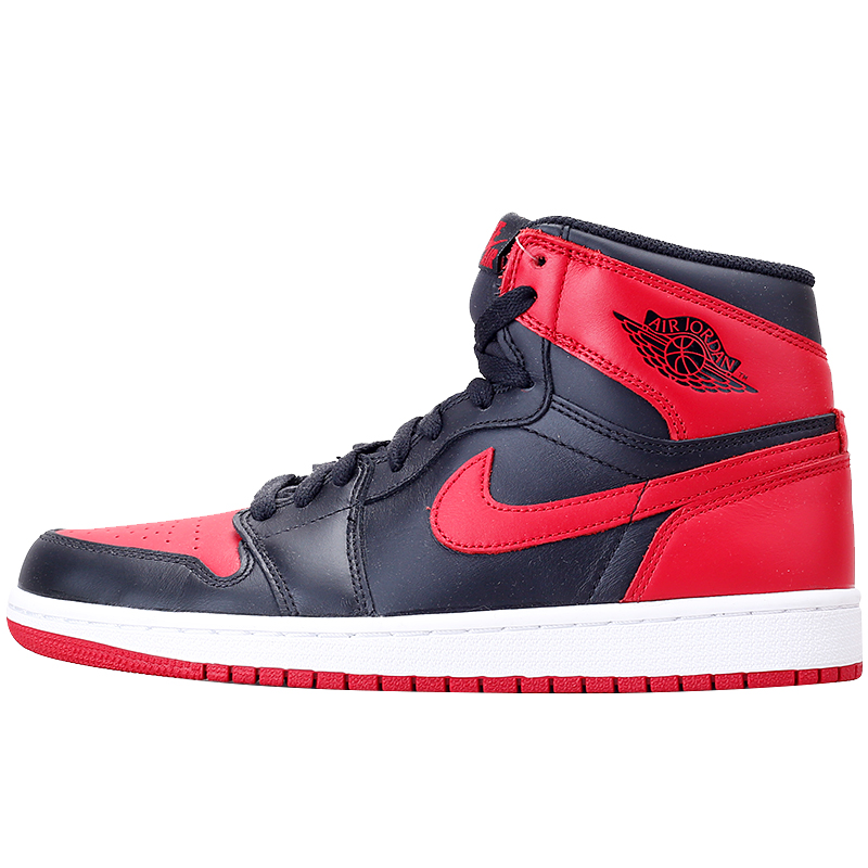 北卡大学 Air Jordan 1 OG AJ1 樱木花道 13年 黑红1 555088-023