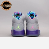 Университет Северной Каролины Air Jordan 5 Retro AJ Bel AJ5 Баскетбольная обувь 621958-090