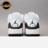Университет Северной Каролины Air Jordan 3 Mocha AJ3 Mocha Coffee Черно-белый коричневый 136064-122