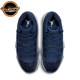 AJ11 blue velvet high-top retro basketball shoes