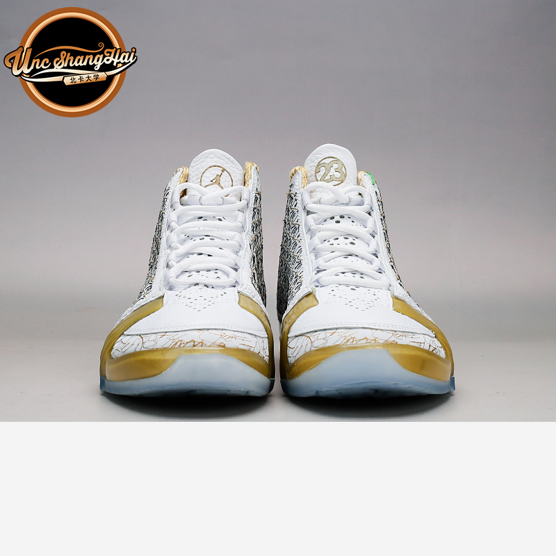 北卡大学 Air Jordan XX3 23 Trophy Room AJ23 白金 853336-123 - 图1