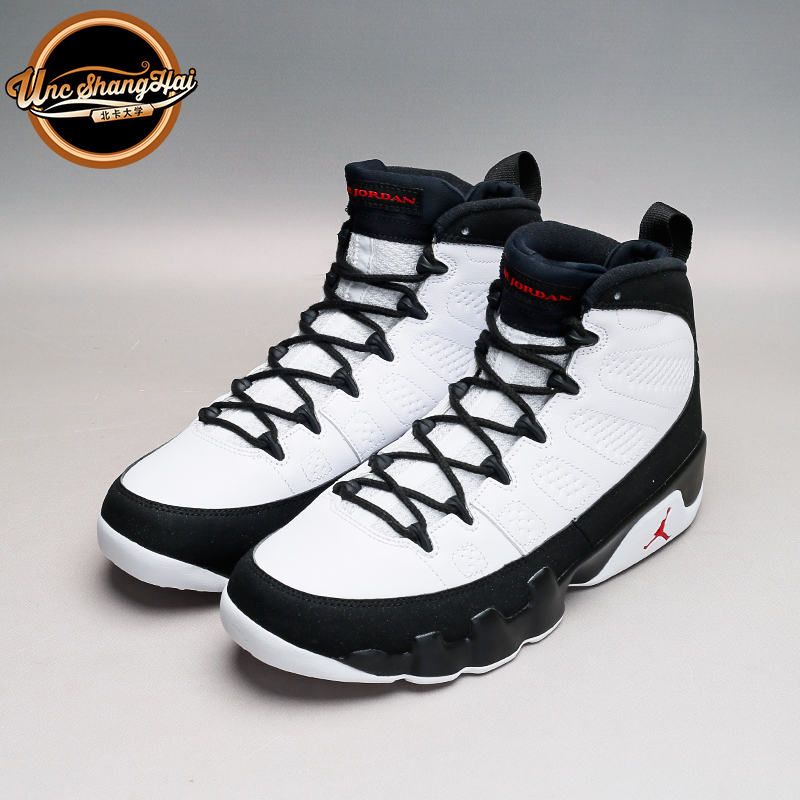 北卡大学 Air Jordan 9 Black-Red AJ9黑白红大灌篮 302370-112-图0