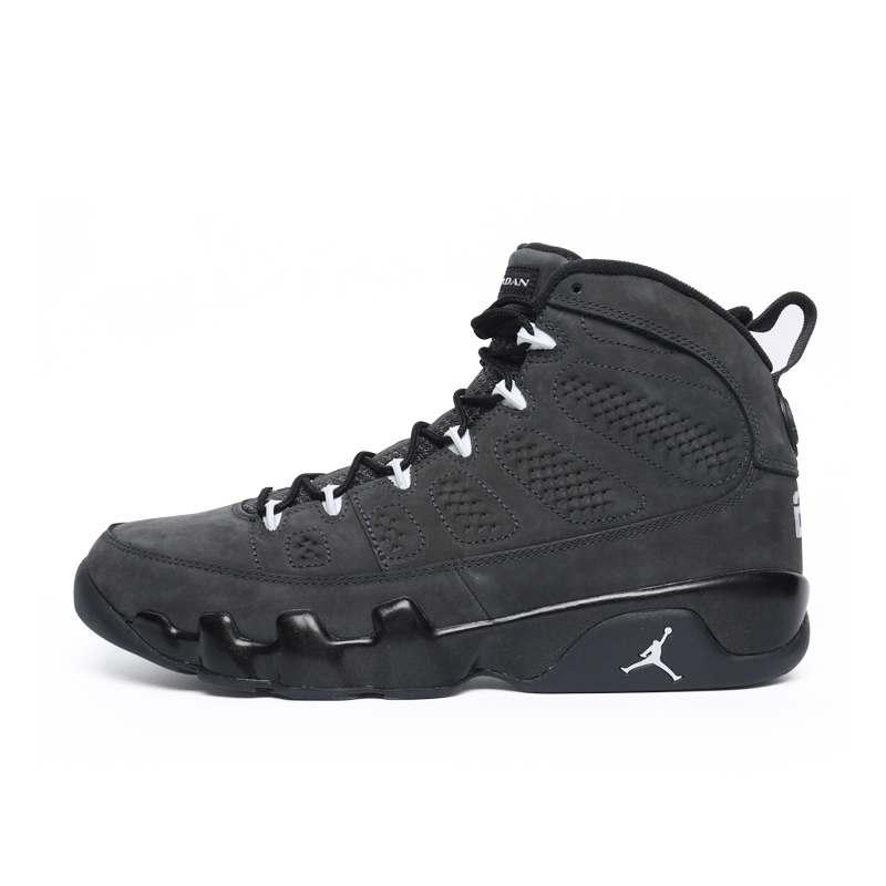 北卡大学 Air Jordan AJ9“Anthracite”无烟煤黑白302370-013-图3