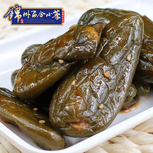 锦州百合小菜五香酱油椒辣椒港椒下饭菜爽辣包邮小包装68克港椒 - 图0