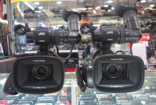 JVC/杰伟世 JY-HM95高清摄像机 直播 广告 婚庆 会议 抖音 触屏 - 图1