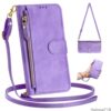 Suitable for Motorola Moto Edge 60/60S/70 Ultra Neo Pro 2025 5G mobile phone case zipper coin crossbody long lanyard backpack protective leather case wireless charging