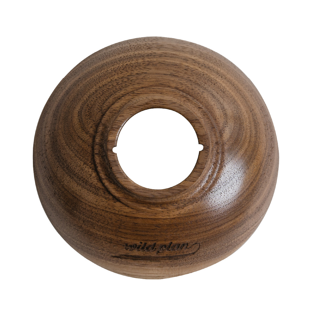 Wild plan 复古实木黑胡桃GZ灯罩灯架配件户外露营灯家用蘑菇灯罩,淘宝优惠券,粉丝福利购,淘宝优惠卷