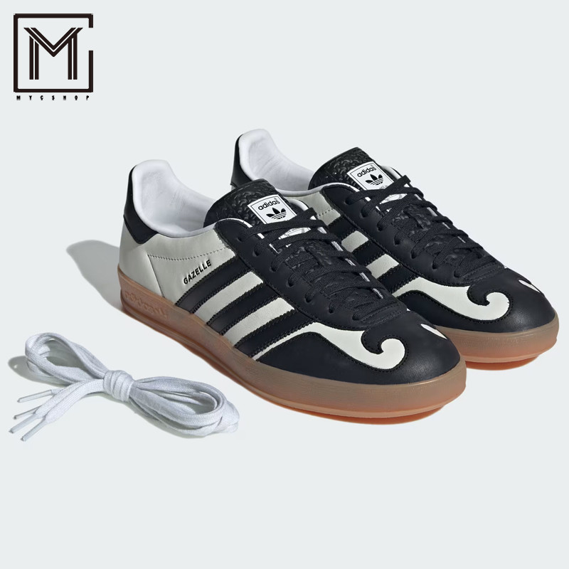 阿迪达斯Adidas Gazelle Indoor耐磨防滑男女休闲板鞋IH9989-图1