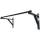 Wall-mounted punch training rack with extended pull-ups