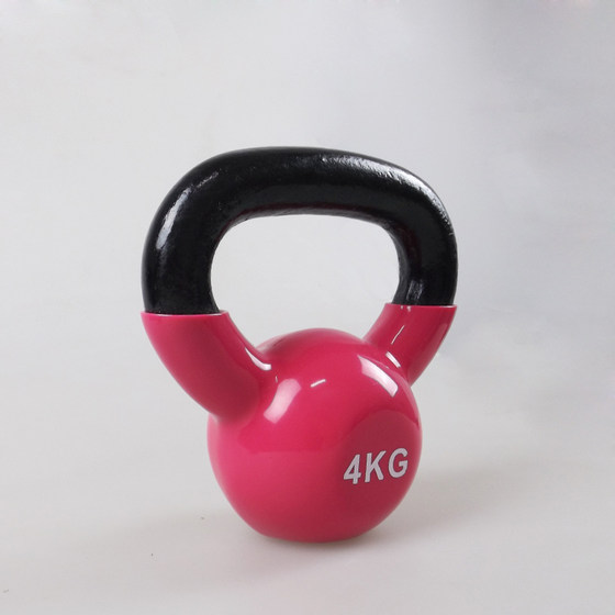 4KG vinyle kettlebell dumbbell fitness Gym