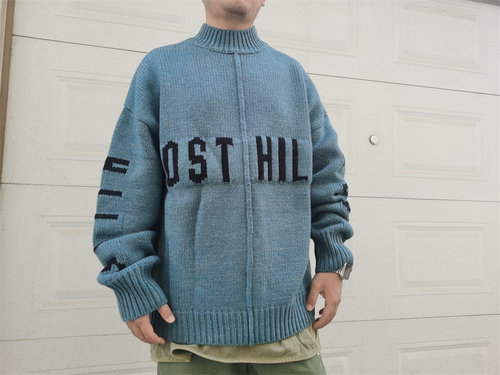换季折扣 Yeezy season 5圆领 休闲冬季LOSE HILL 男友风毛衫慵懒 - 图1