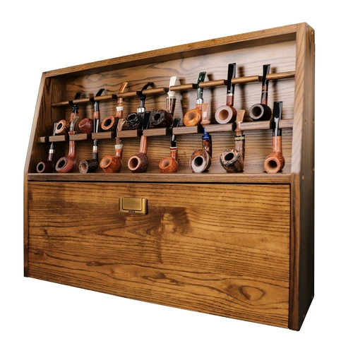 Сборная ручная труба ручной работы много -функциональная коллекция 檫 деревья висящие настенные шкаф для хранения.