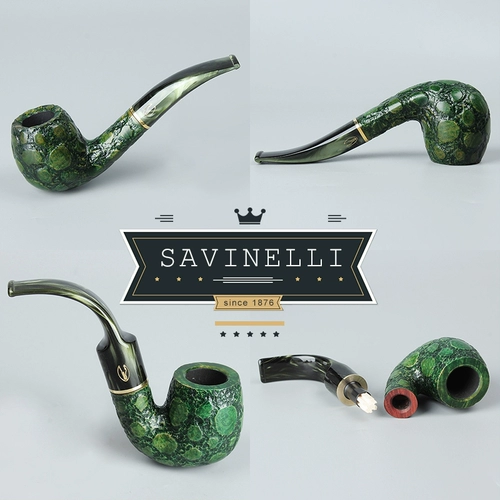 Импортный старомодный мундштук ручной работы, Италия, крокодил