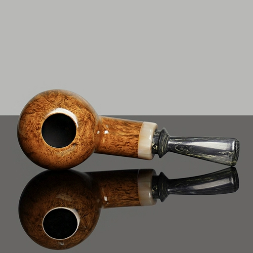 Newbee Fresh Bee Lush Nanmu Pipe Men's Men's Handmade Cold Wood Big Apple Broade Bucket