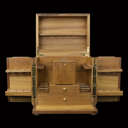 Индивидуальная сплошная древесная труба Многофункциональная коллекция черная шкаф о грецких орехах.